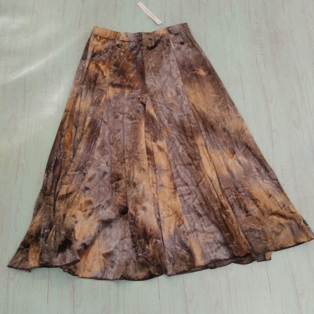 Gabriella Rossi Ombre Velvet Skirt Size Small NWT